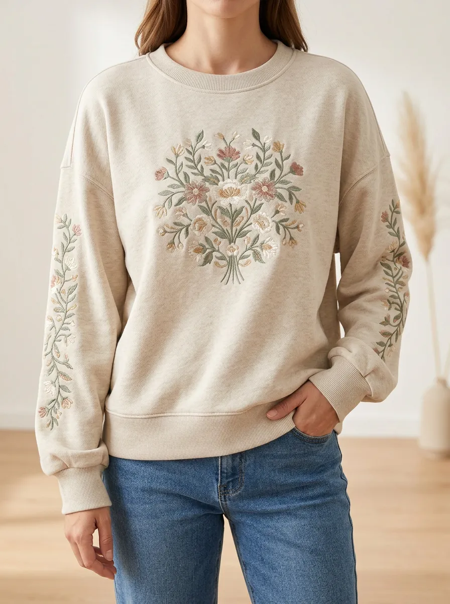 Easygoing Women's Relaxed Sweatshirt
