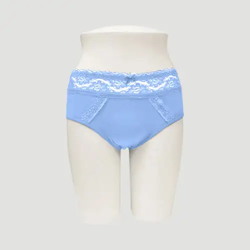 Lace Waist Cotton Panty