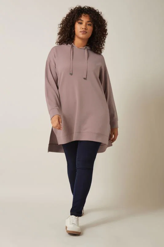 Pink Luxe Drawstring Hoodie detail 1