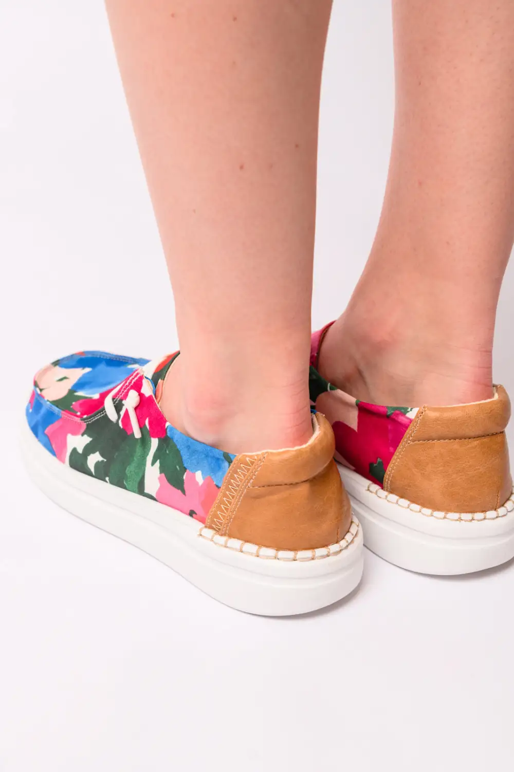 Floral Kayak Sneakers