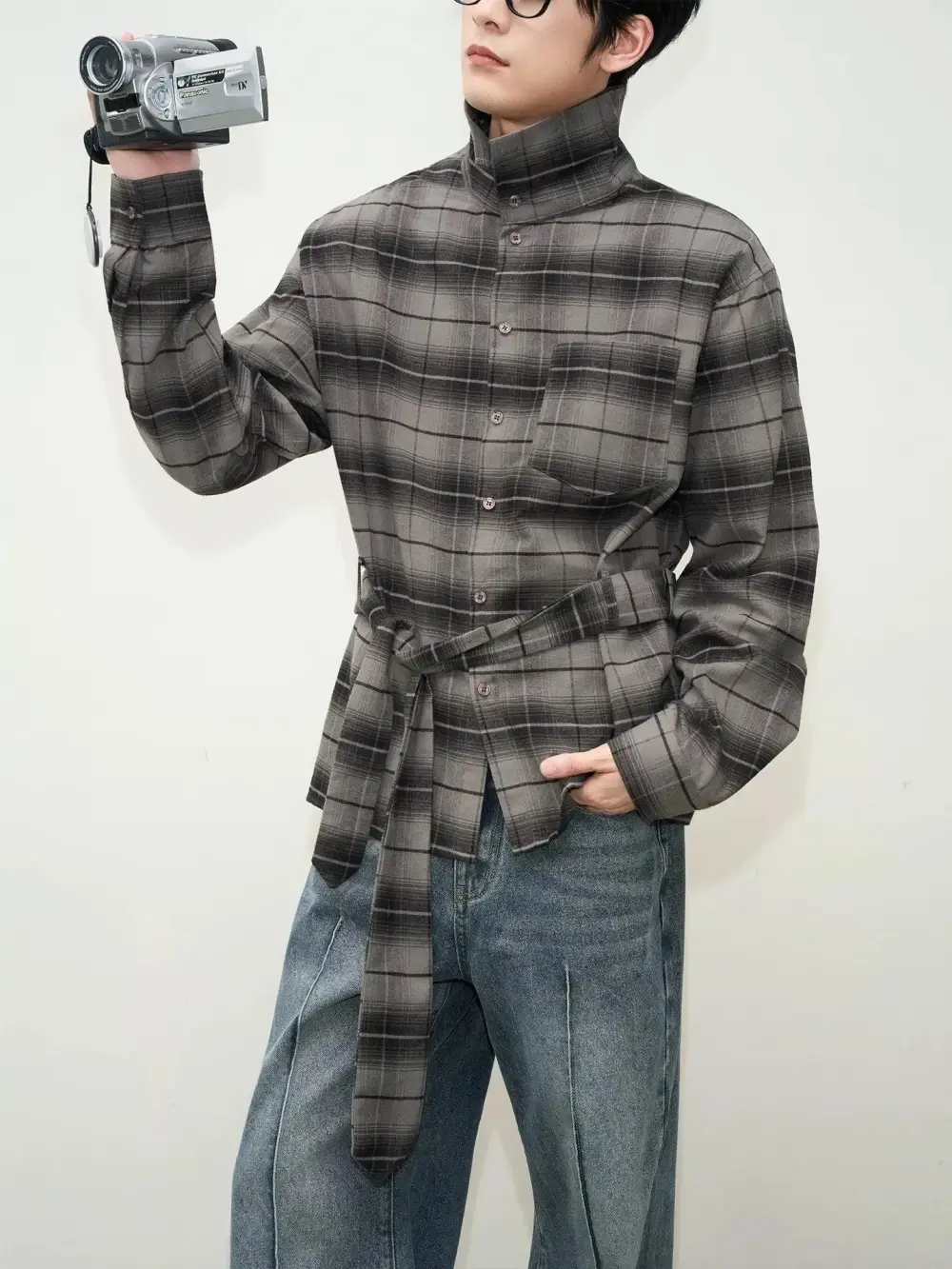 Plaid Long Sleeve Shirt
