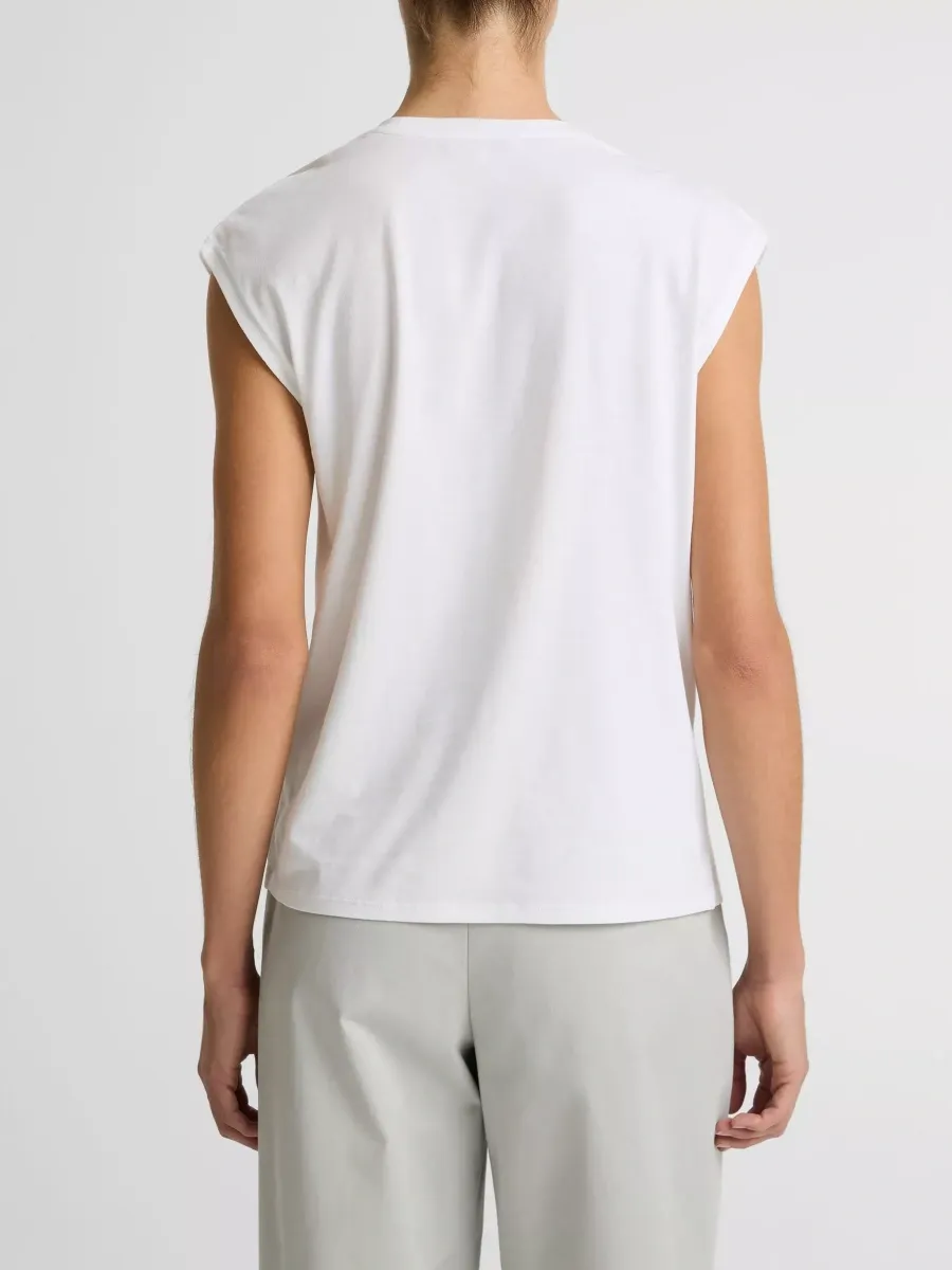 Minimalist Cap Sleeve T-Shirt