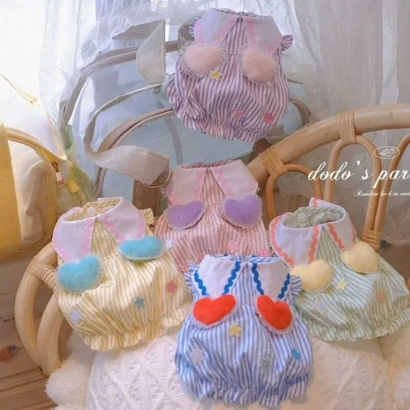 Summer Thin Pet Skirt Teddy Bichon Cat Small Dog Poodle Pomeranian Pomeranian Maltese Dog Clothes
