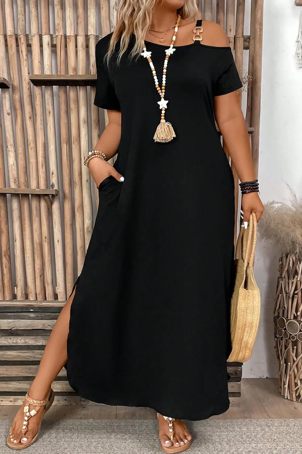 Short Sleeve Maxi Dress