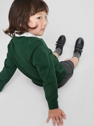 3-7yrs | 2pk Unisex Cotton Rich V-Neck School Jumpers detail 1