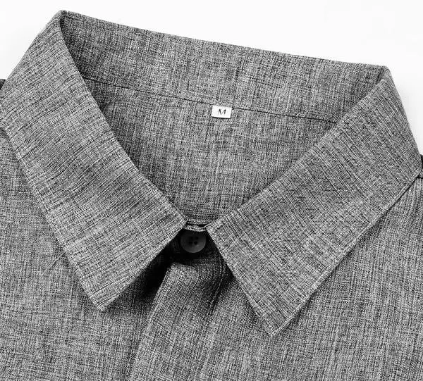 Cotton Linen Long Sleeve Shirt