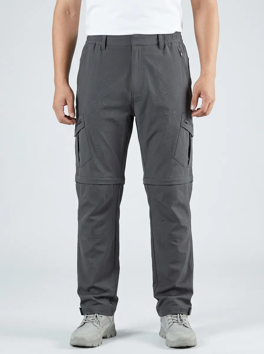 Men's Summit Rugged Waterproof Zip-Off Tactical Cargo Pants