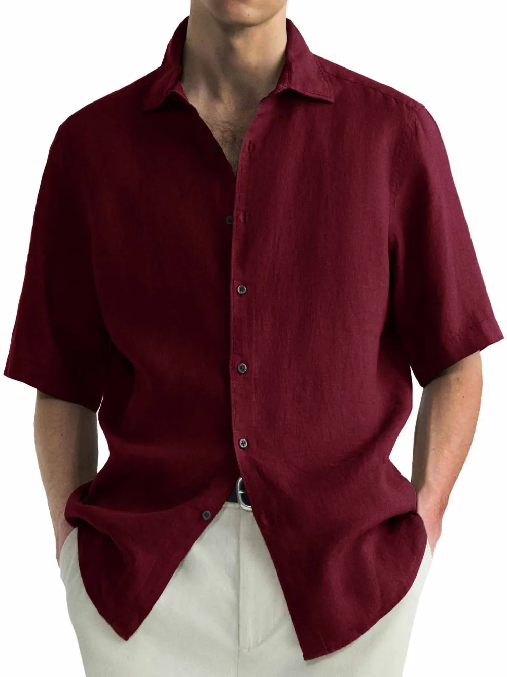 Everyday Short Sleeve Button Front Shirt