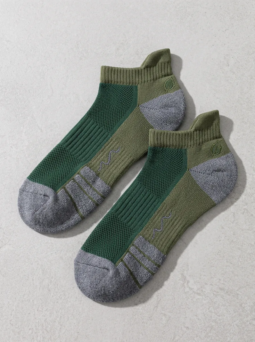 Men's Sport Woven Ankle Socks