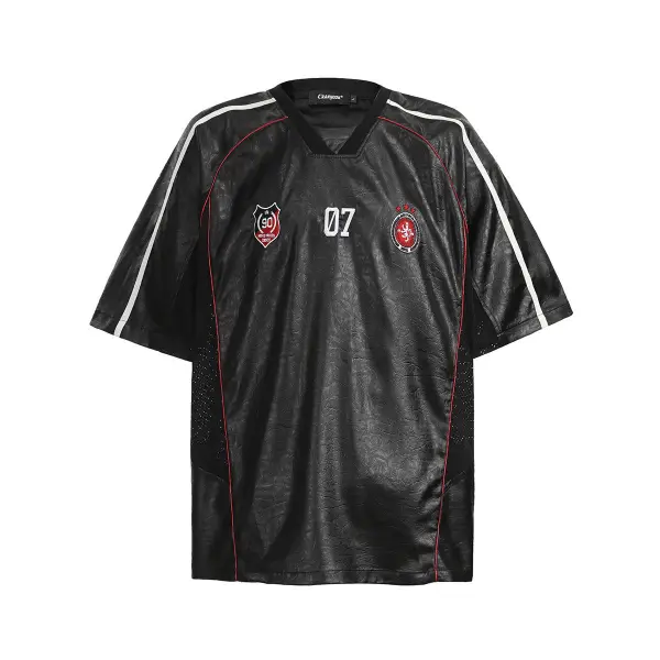 Loose Fit Hip Hop Jersey T-Shirt