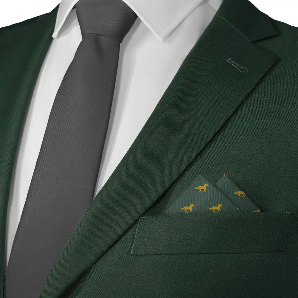 Contemporary Coordinated Novelty Animal Motif Pocket Square