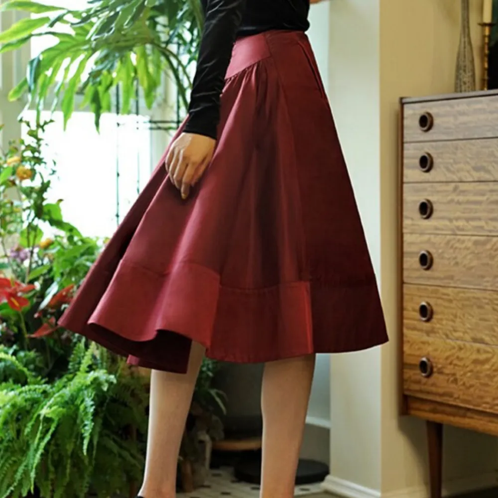 Everyday Essential Everyday Casual Polyester Skirt