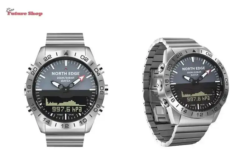 Designer smartwatch. Luxury and design in metal