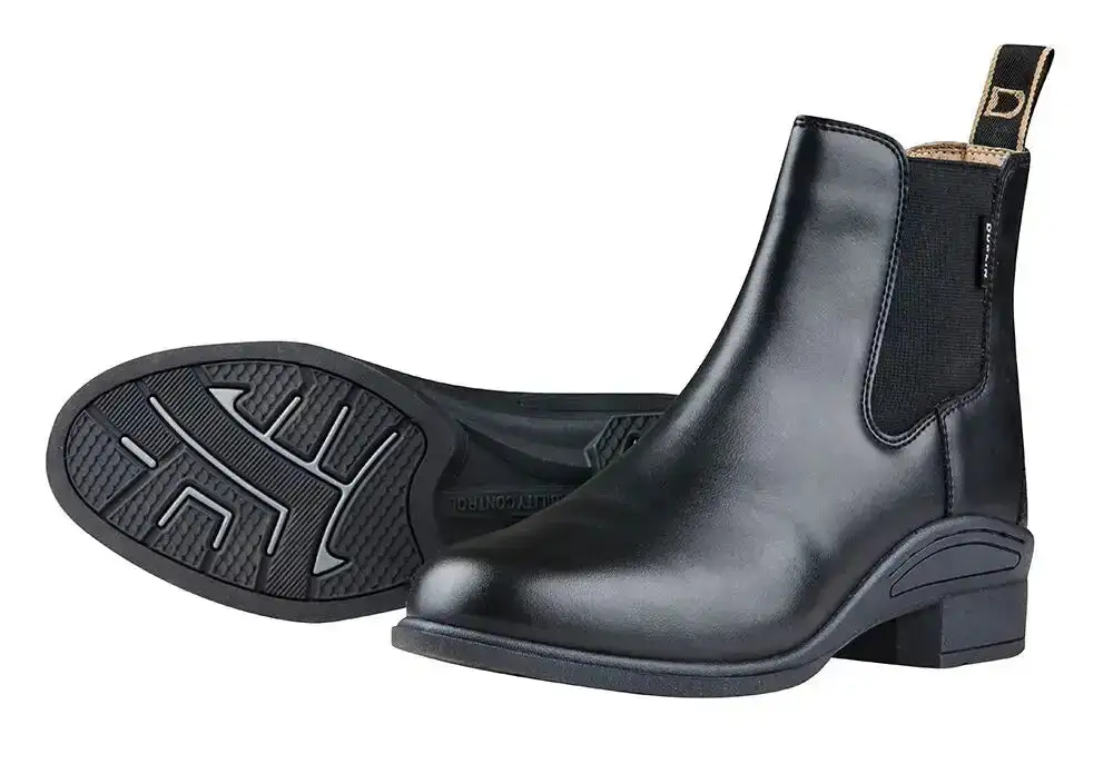 Refined Zip Leather Paddock Boots