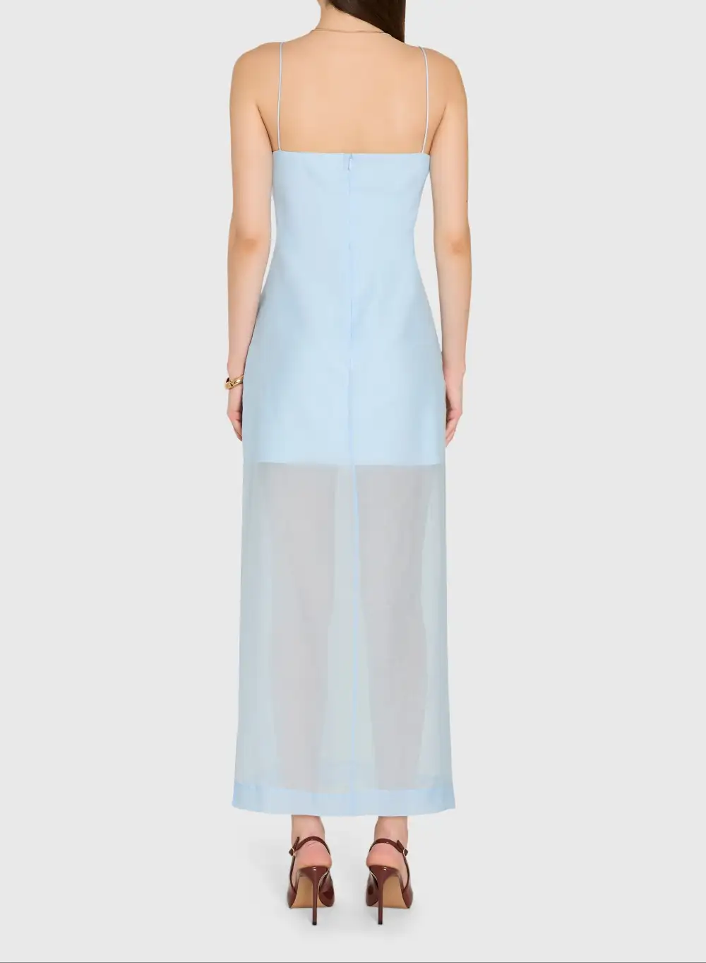 Midi Easy Fit Sleeveless Dress