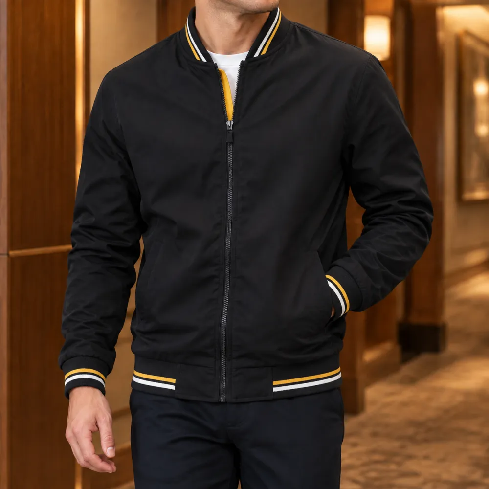 Bomber Striped Jacket