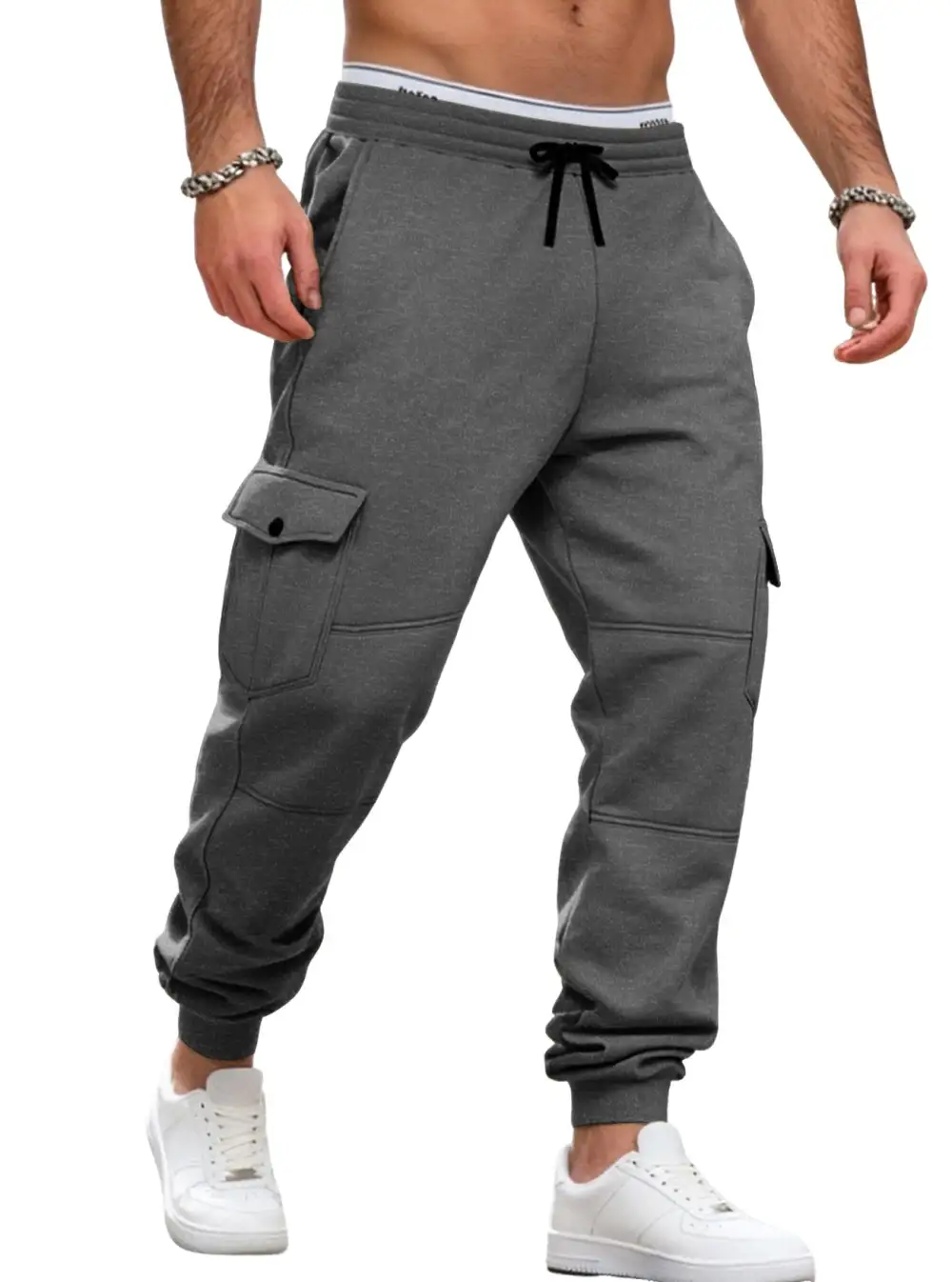 Men's Casual Jogging Pants Cargo Pockets Cargo Pants