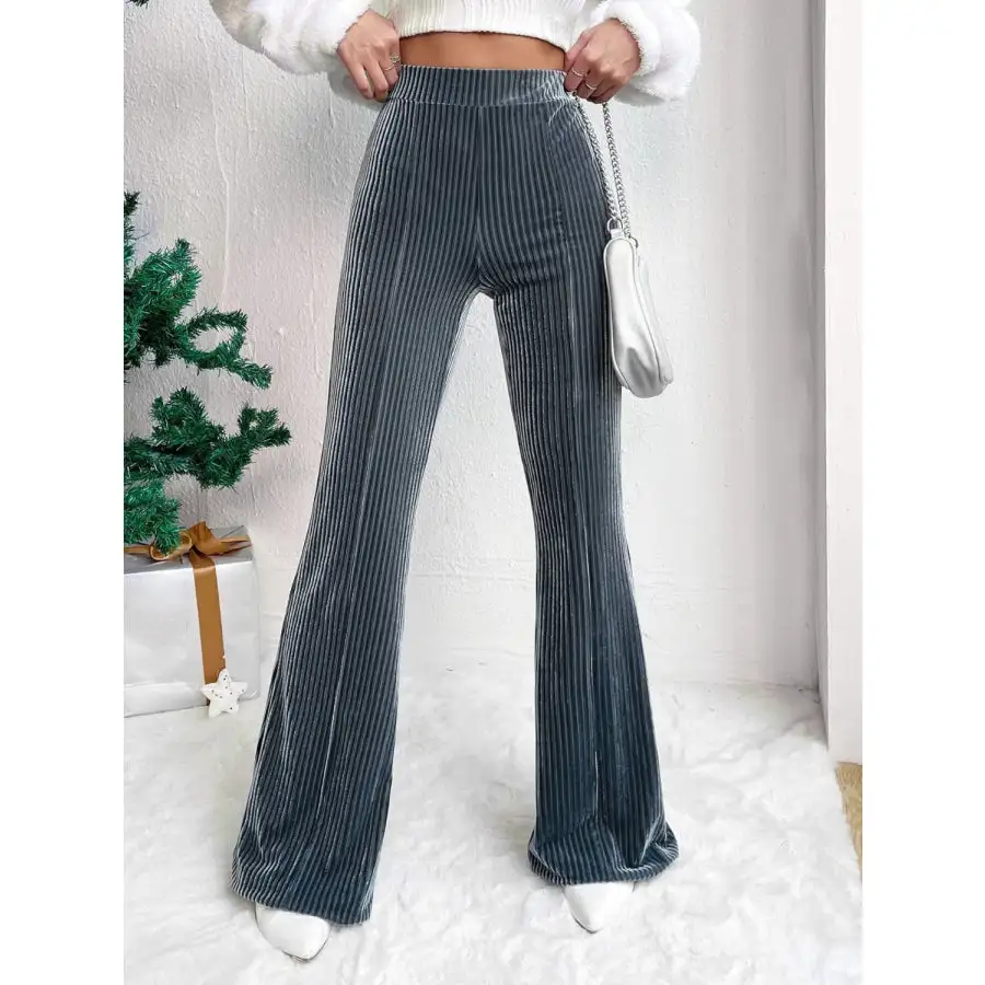 Classic High Waist Flare Pants