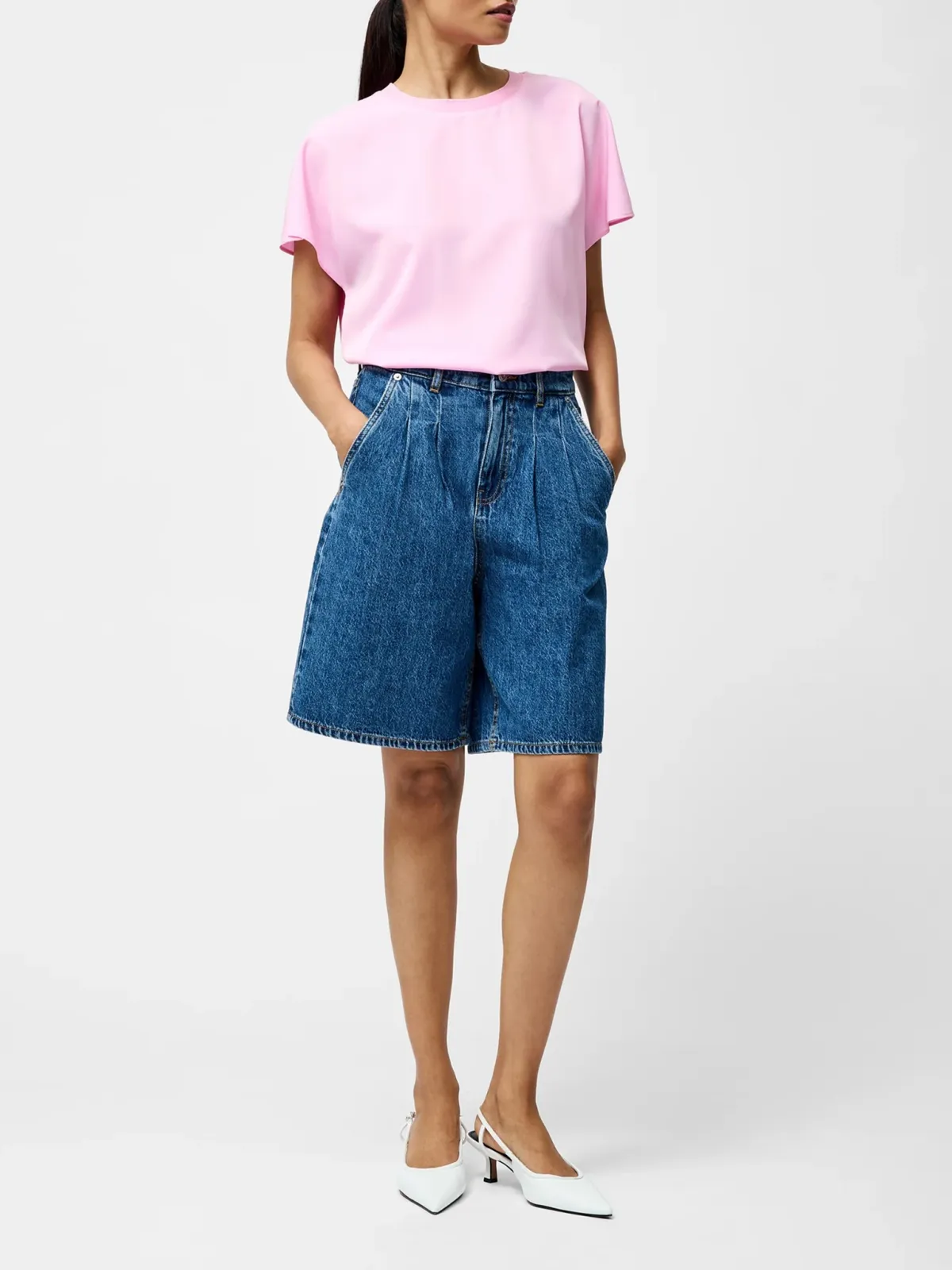 Basic Casual Versatile Short Sleeves