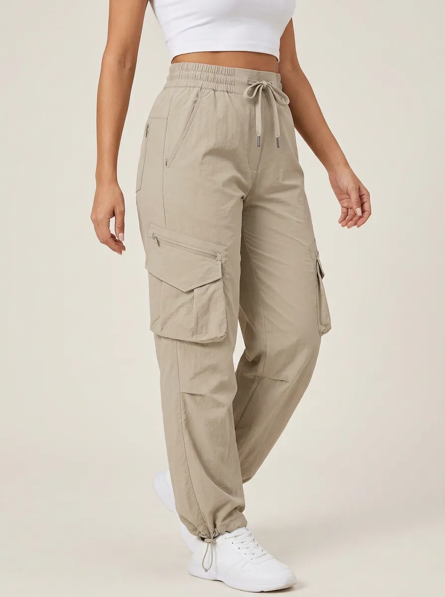 Drawstring Outdoor Casual Breathable Cargo Pants