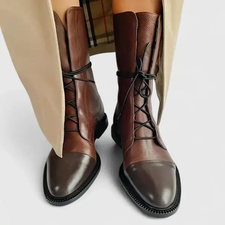Stitch Detail Ankle Boots