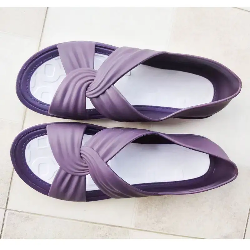 Flat Sole Slide Sandals