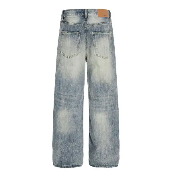 Relaxed High Waist Denim Jeans