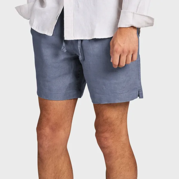 Versatile Pure Linen Summer Shorts