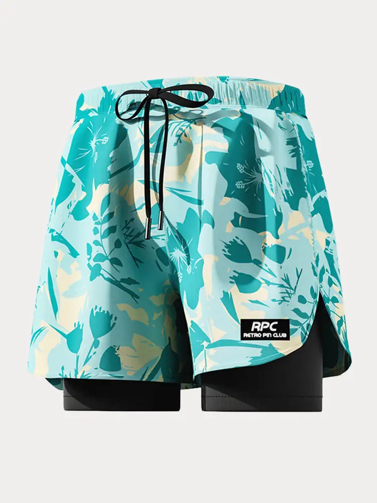 Printed Quick Dry Boardshorts