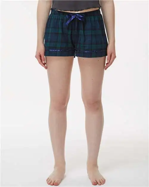 Women's Flannel Shorts