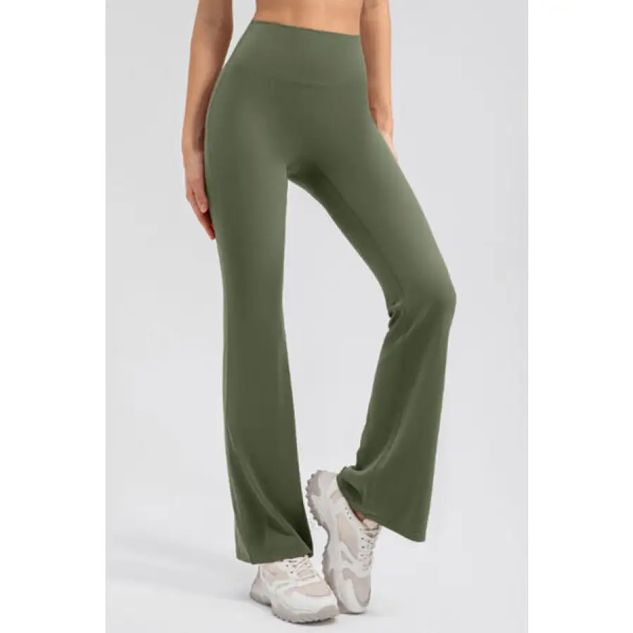 Classic High Waist Straight Active Pants