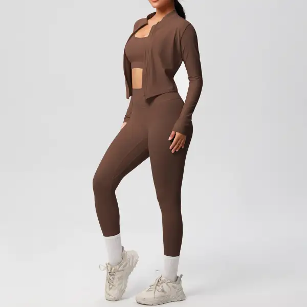 Quick-Dry High-Waist Activewear Active Set