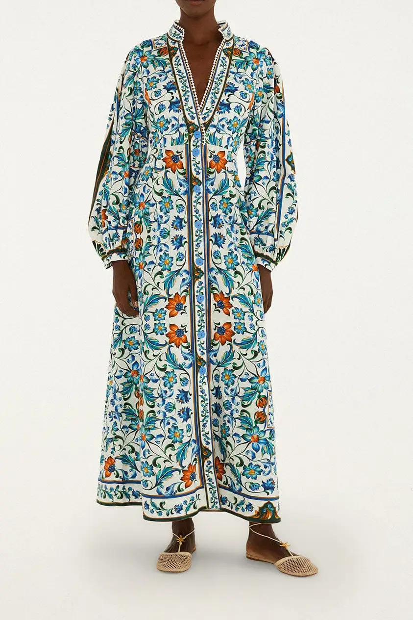 Maxi Pleated Dress