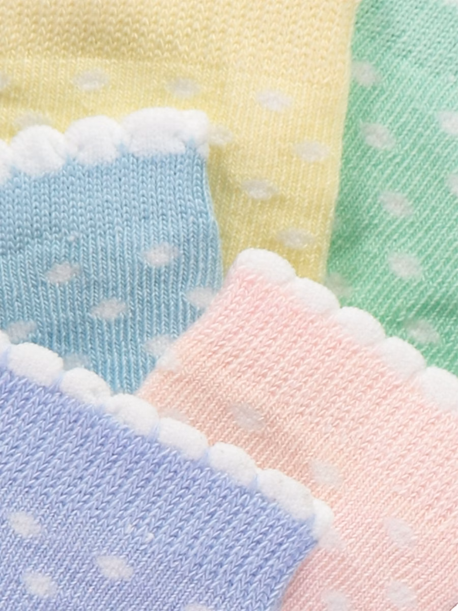 Polka Dot Socks 5 Pack detail 1