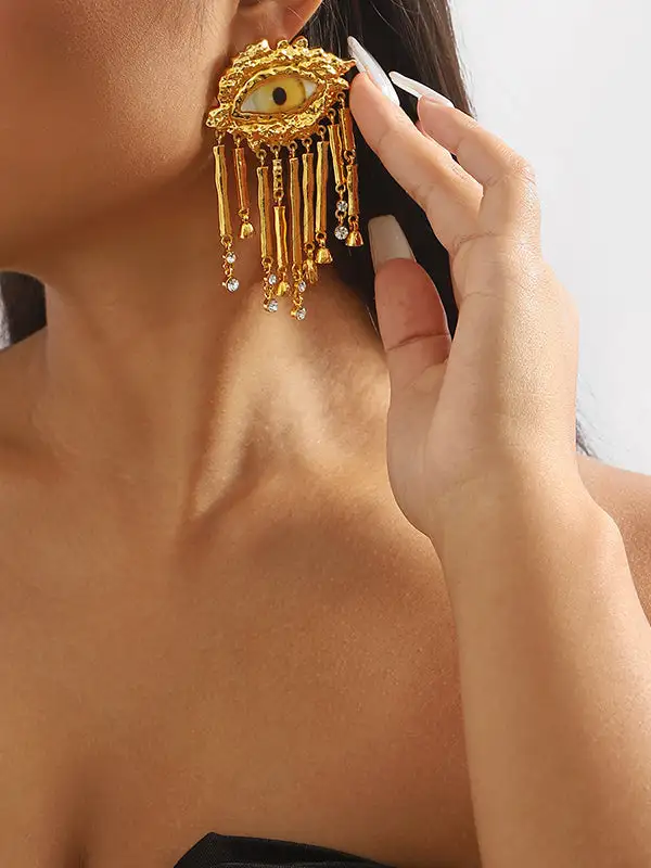 Radiant Celestial Drop Earrings