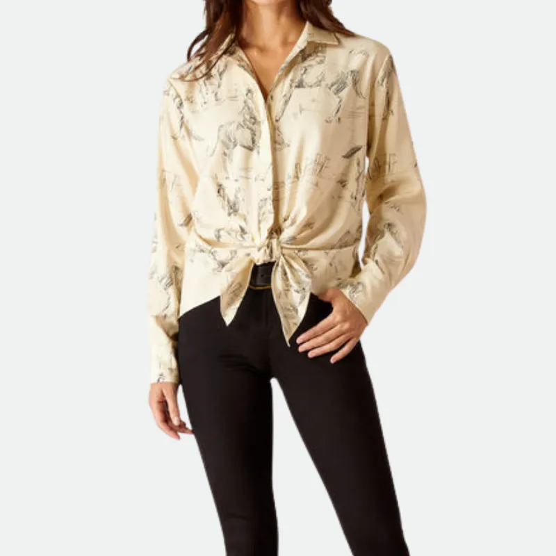 Women's Classic Clean Line Long Sleeve Shirt