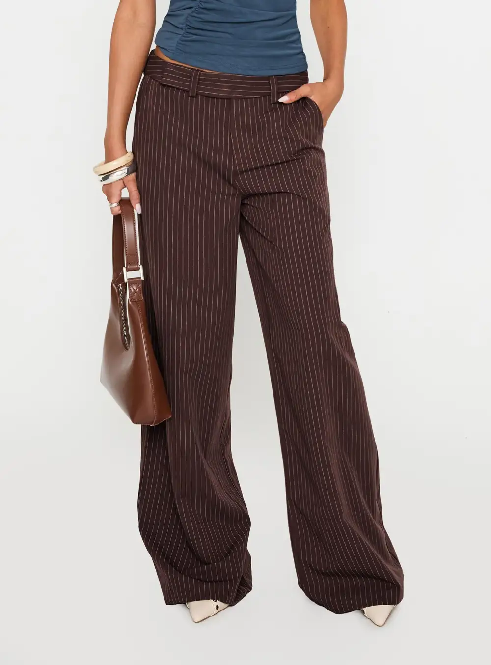 Lustre Wide Wide Leg Pants