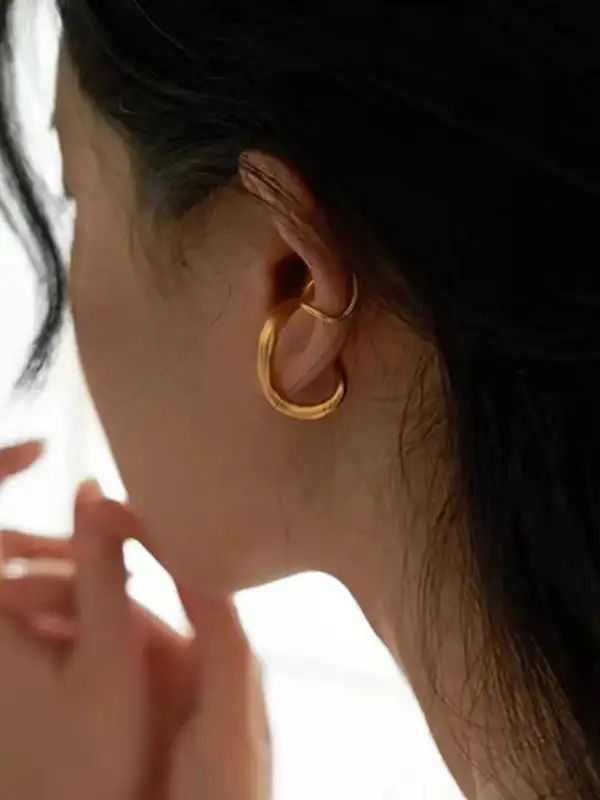Layered Vintage-Inspired Accent Earrings