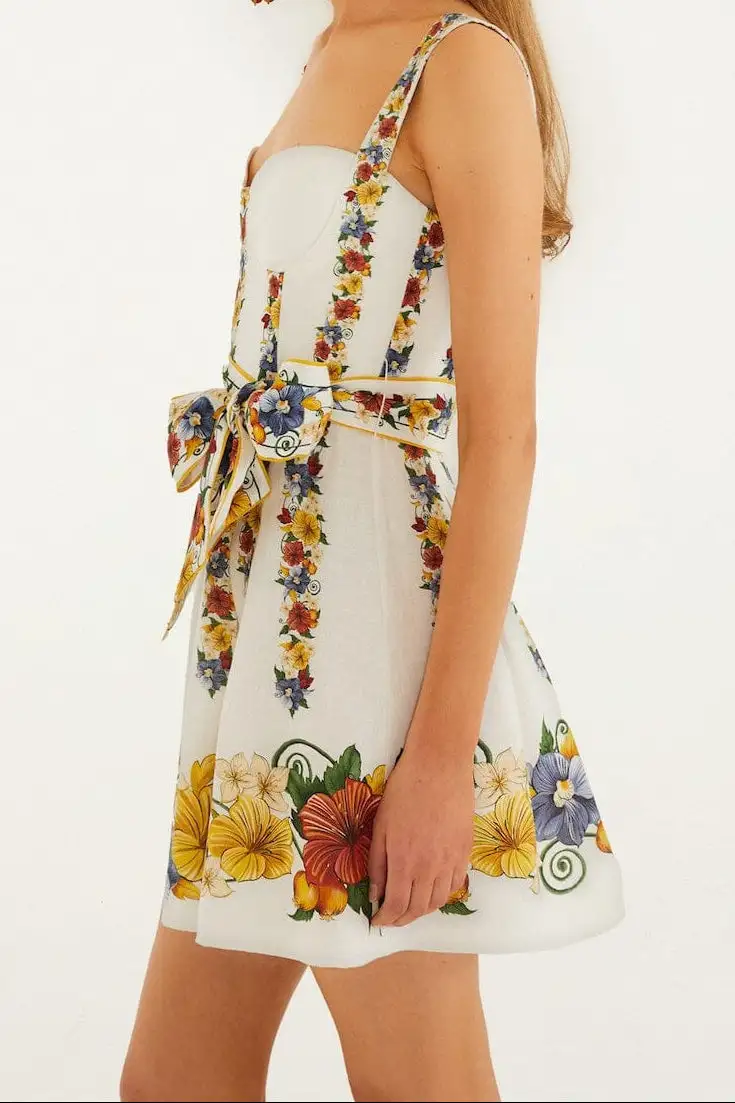 Belted Mini Easy Fit Dress