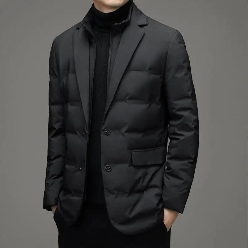Layered Garment Washed Jacket