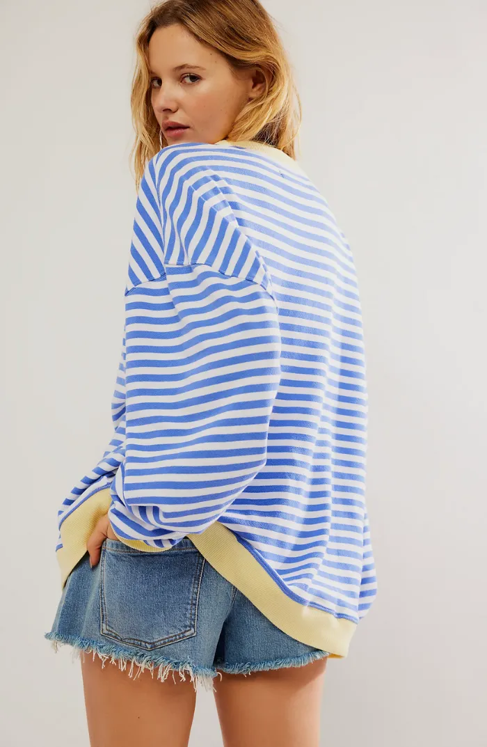 Striped Oversized Sweater
