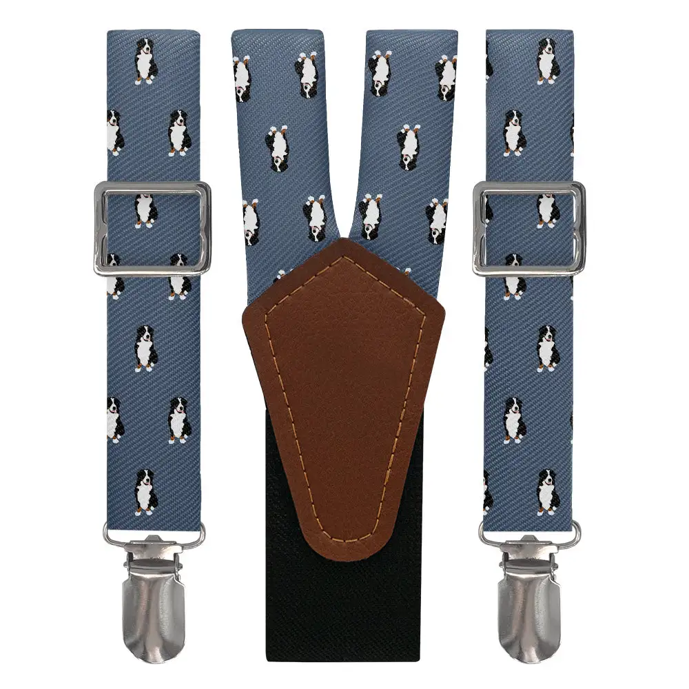 Bernese Mountain Dog Theme Suspenders