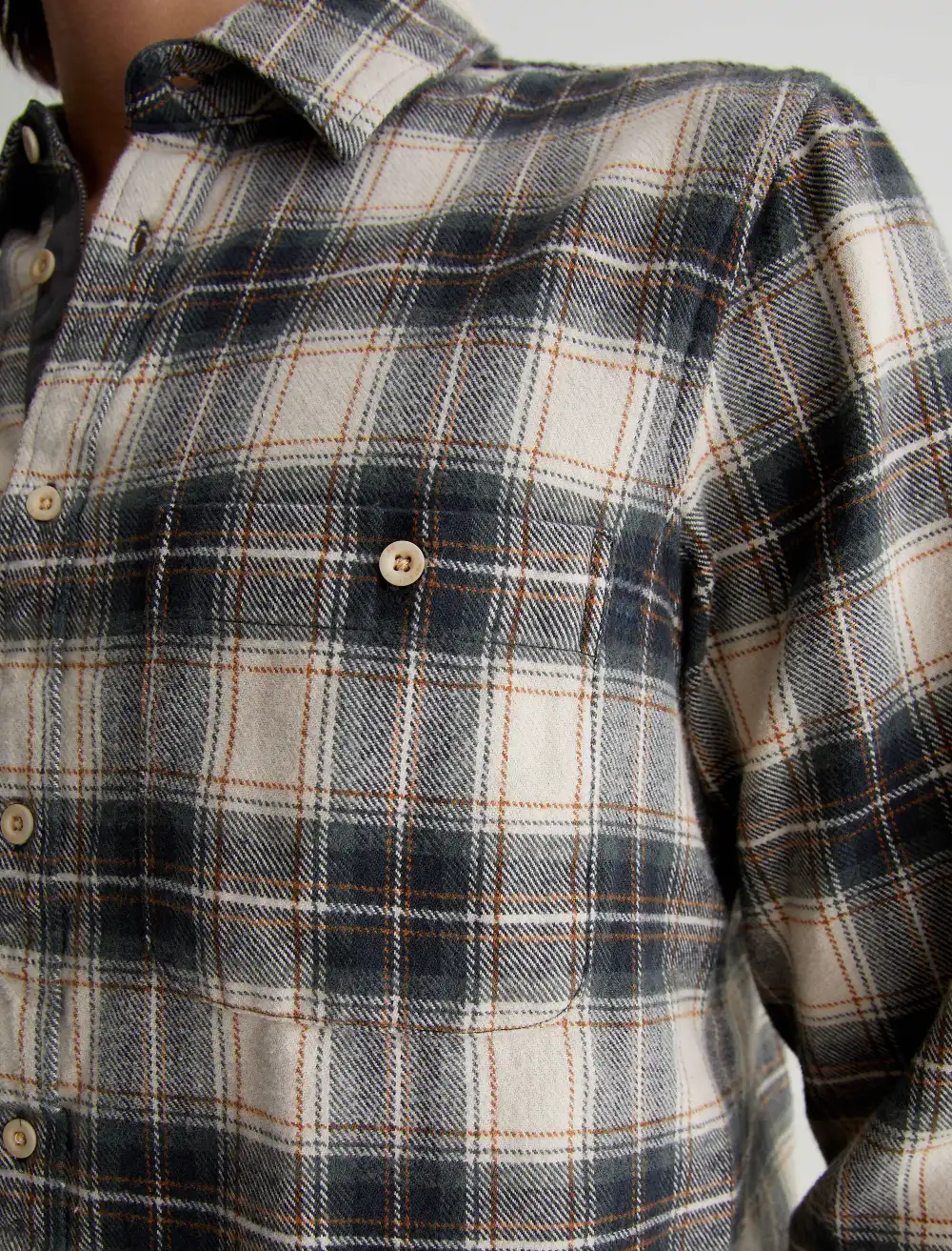 Men's Button Front Button-Up Shirt