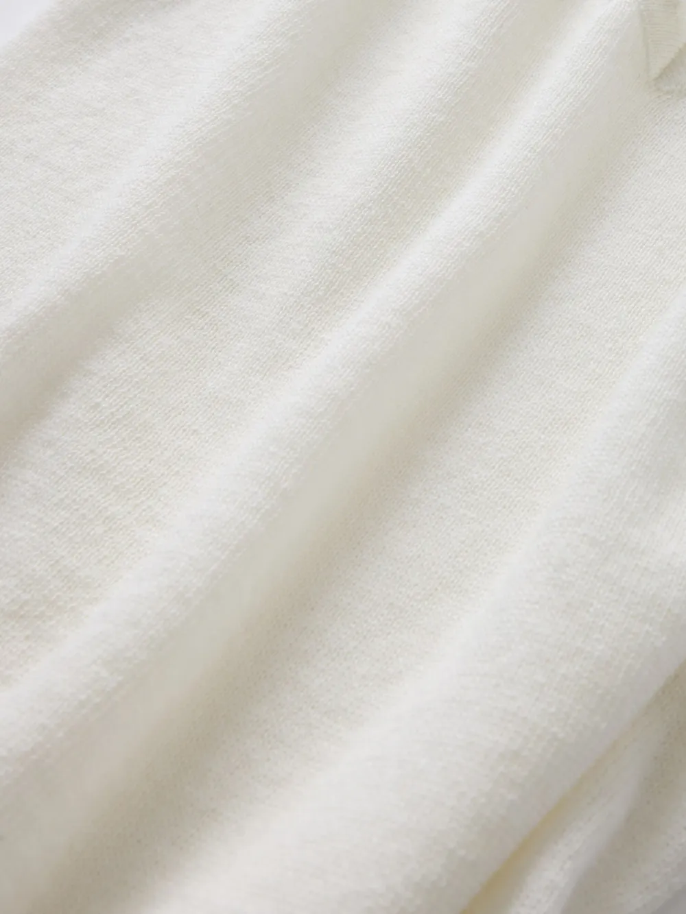 Bubble Sleeve Short Sleeved Sweater