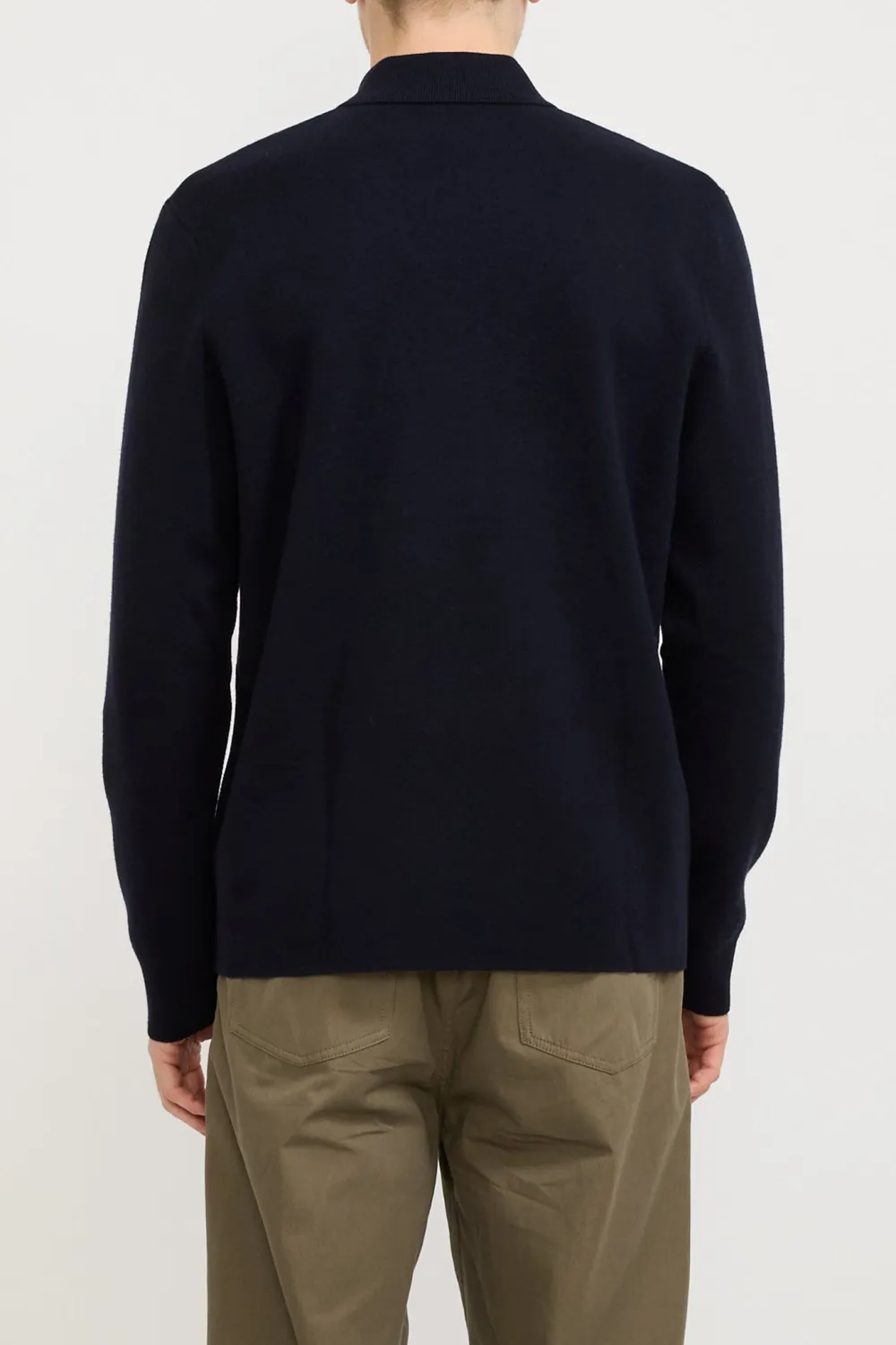 Cotton Polo Dark Navy