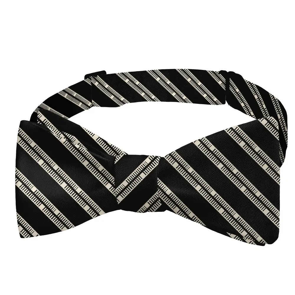 Heritage Stripe Motif Bow Tie