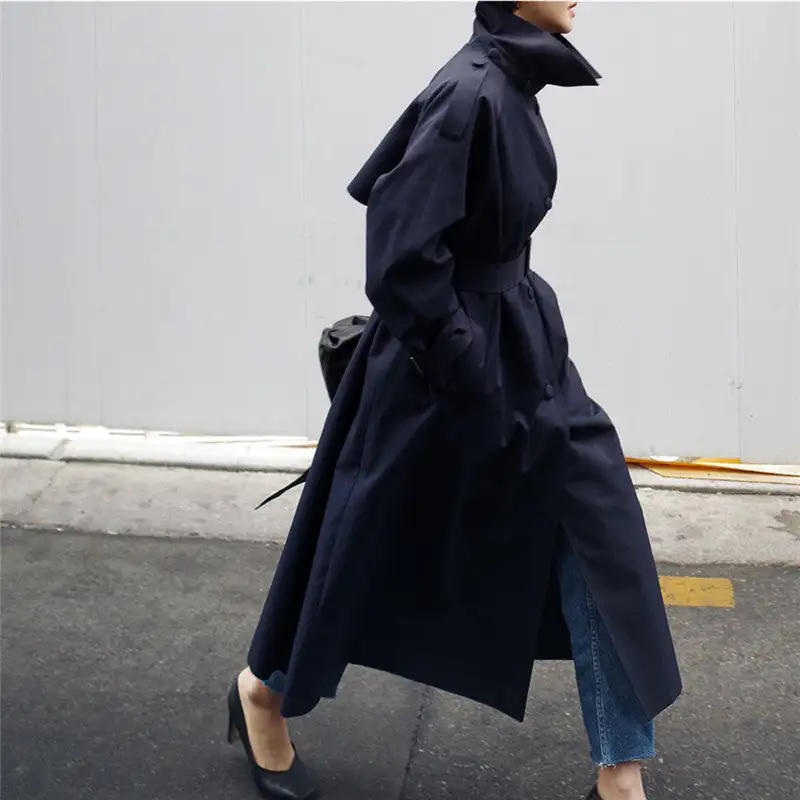 Versatile Layered Trench Coat