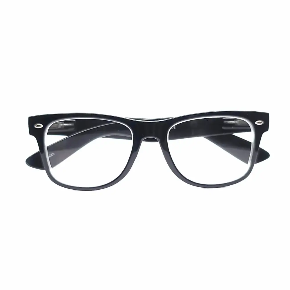 Classic Wayfarer Full-Lens Spring-Hinge Reading Glasses