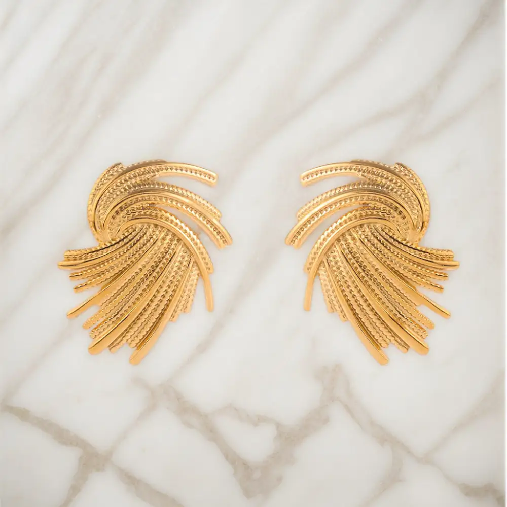 Elegant Vintage Statement Earrings