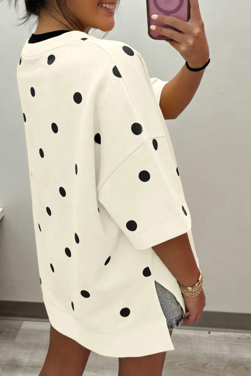 Polka Dot T Shirt